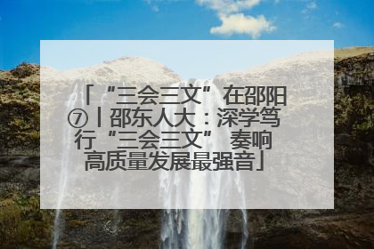 “三会三文”在邵阳⑦丨邵东人大：深学笃行“三会三文” 奏响高质量发展最强音