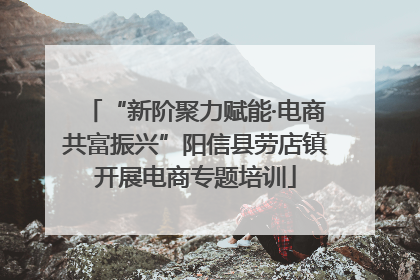 “新阶聚力赋能·电商共富振兴”阳信县劳店镇开展电商专题培训
