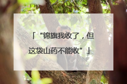 “锦旗我收了，但这袋山药不能收”