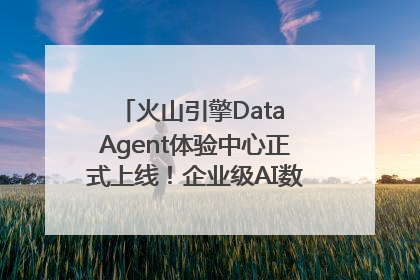火山引擎Data Agent体验中心正式上线！企业级AI数据专家触手可及