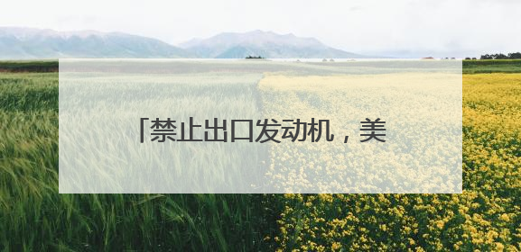 禁止出口发动机，美对我国产大飞机下手