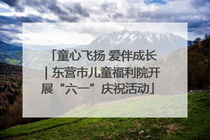 童心飞扬 爱伴成长｜东营市儿童福利院开展“六一”庆祝活动