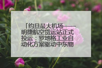 约旦最大机场——明捷航空货运站正式投运：罗地格工业自动化方案驱动中东物流未来新航向