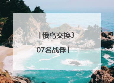 俄乌交换307名战俘
