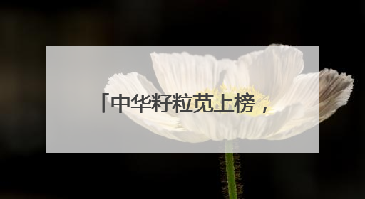 中华籽粒苋上榜，与抖音、美团并列，育种公司来自武汉