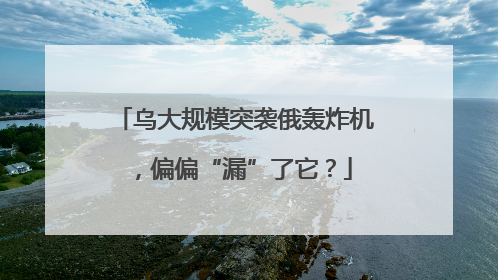 乌大规模突袭俄轰炸机，偏偏“漏”了它？