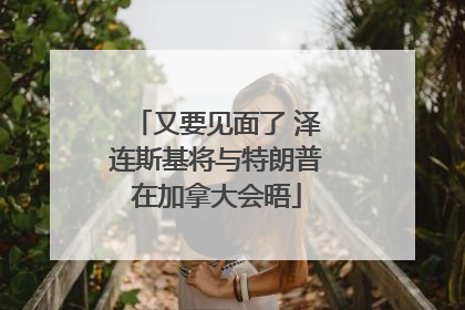 又要见面了 泽连斯基将与特朗普在加拿大会晤