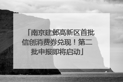 南京建邺高新区首批信创消费券兑现！第二批申报即将启动