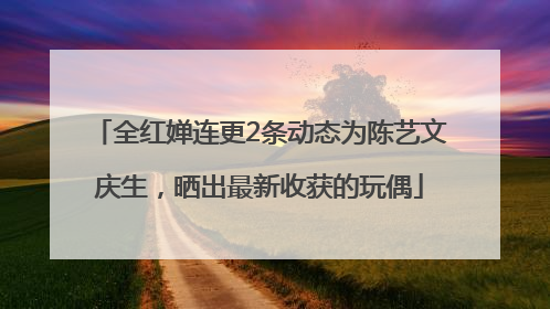 全红婵连更2条动态为陈艺文庆生，晒出最新收获的玩偶