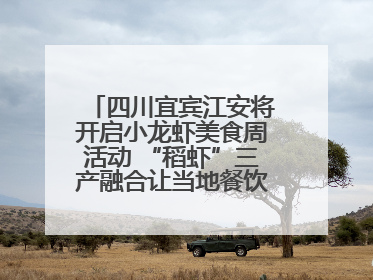 四川宜宾江安将开启小龙虾美食周活动 “稻虾”三产融合让当地餐饮商户充满期待