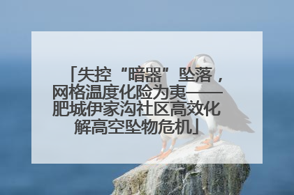 失控“暗器”坠落，网格温度化险为夷——肥城伊家沟社区高效化解高空坠物危机