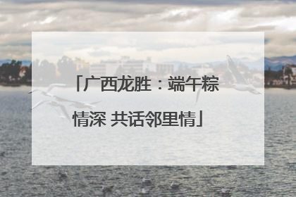广西龙胜：端午粽情深 共话邻里情