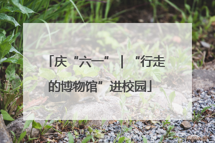 庆“六一”｜“行走的博物馆”进校园