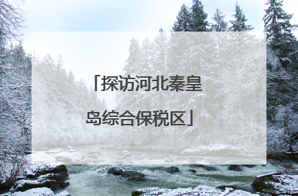 探访河北秦皇岛综合保税区