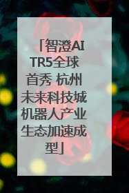智澄AITR5全球首秀 杭州未来科技城机器人产业生态加速成型