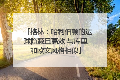 格林：哈利伯顿的运球隐蔽且高效 与库里和欧文风格相似