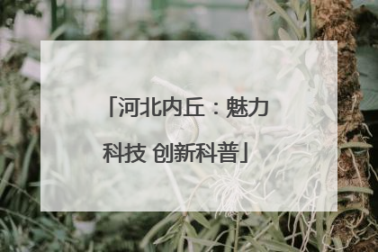 河北内丘：魅力科技 创新科普
