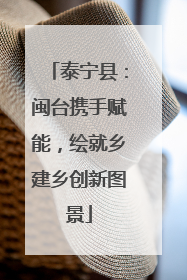 泰宁县：闽台携手赋能，绘就乡建乡创新图景