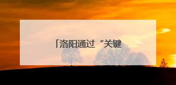 洛阳通过“关键三招”加速推动制造业数字化转型