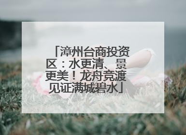 漳州台商投资区：水更清、景更美！龙舟竞渡见证满城碧水