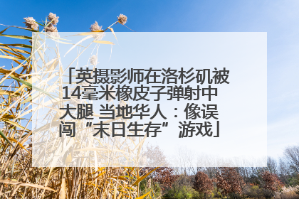 英摄影师在洛杉矶被14毫米橡皮子弹射中大腿 当地华人：像误闯“末日生存”游戏