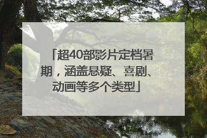 超40部影片定档暑期，涵盖悬疑、喜剧、动画等多个类型