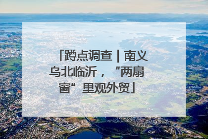 蹲点调查｜南义乌北临沂，“两扇窗”里观外贸