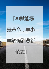 AI赋能场景革命，羊小咩解码消费新范式