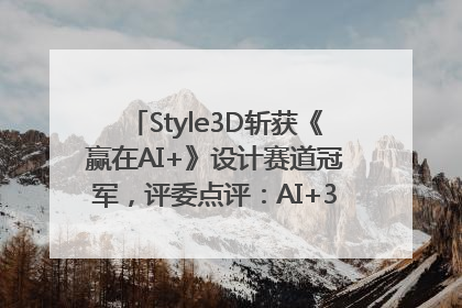 Style3D斩获《赢在AI+》设计赛道冠军，评委点评：AI+3D技术世界第一